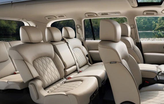 2023 Nissan Armada showing 8 seats | Horace Nissan in Farmington NM