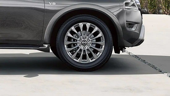 2023 Nissan Armada wheel and tire | Horace Nissan in Farmington NM